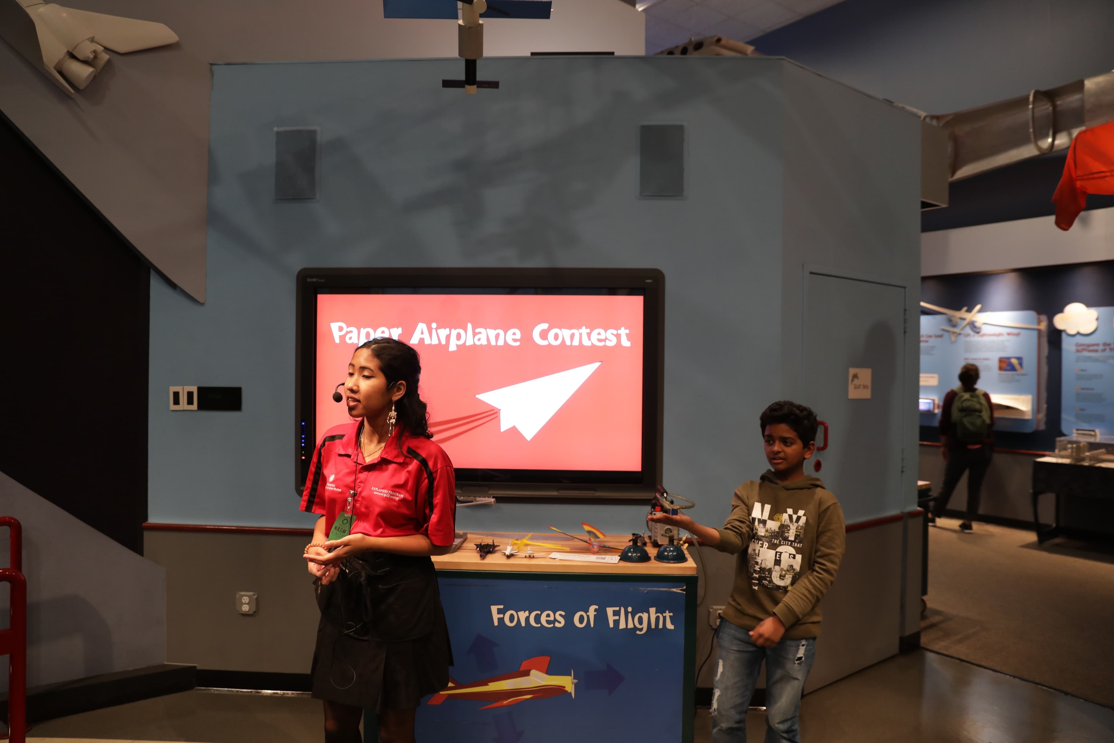 Students collaborating during a leadership and global citizenship program
